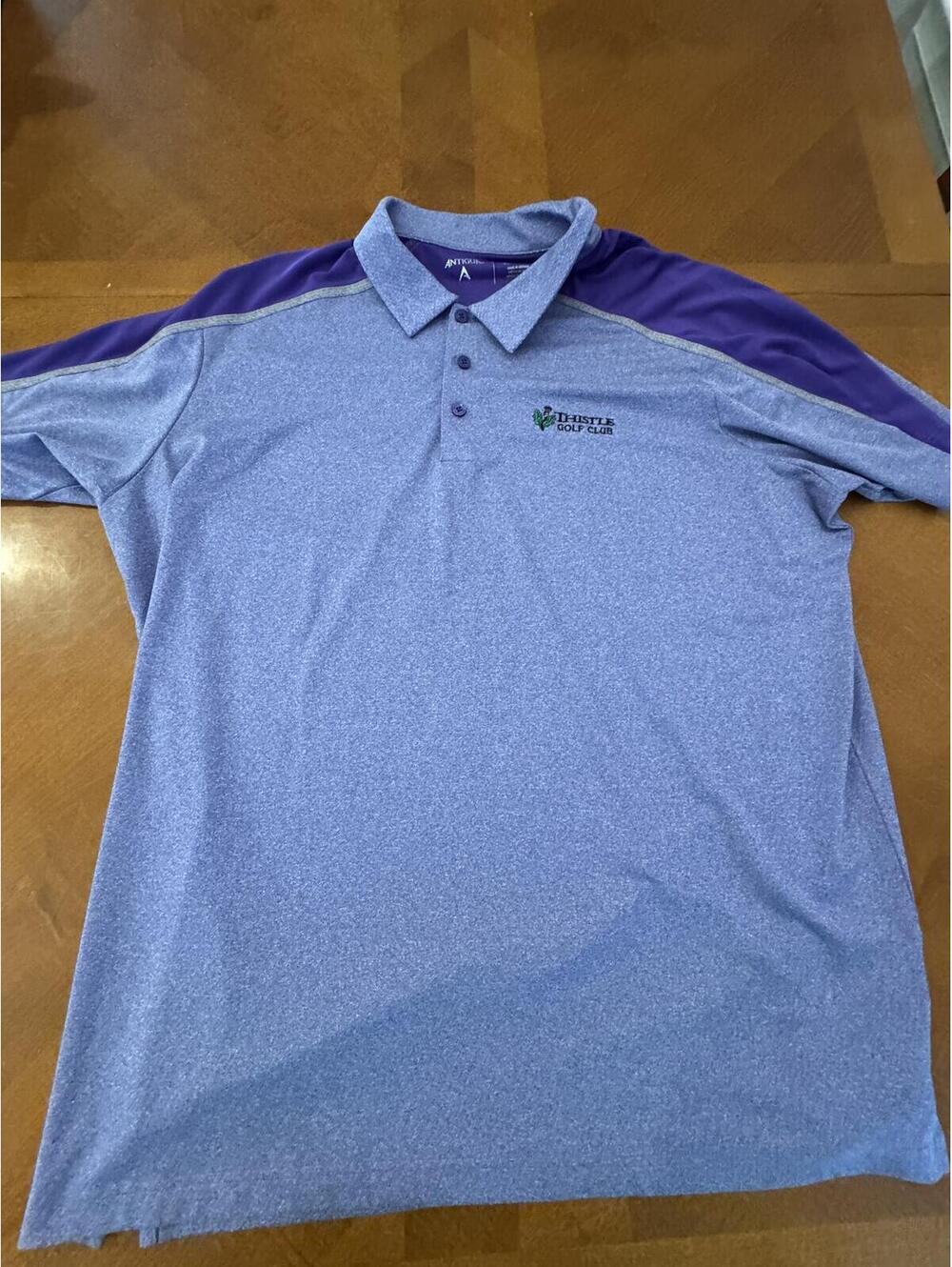 Antigua Thistle Golf Club Polo Shirt XXL